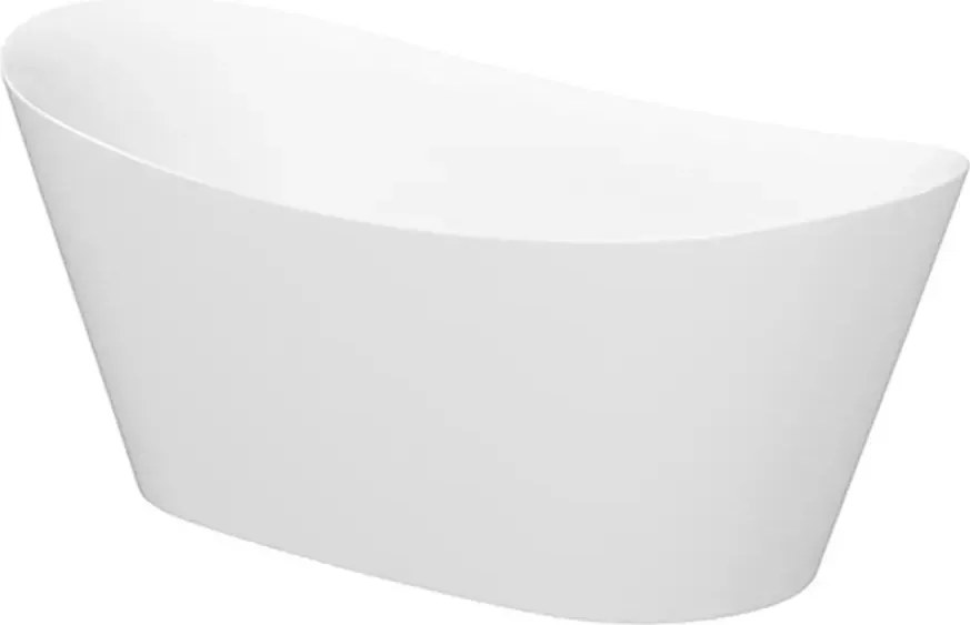 Cada freestanding Cersanit Inverto 170x80 cm alb lucios