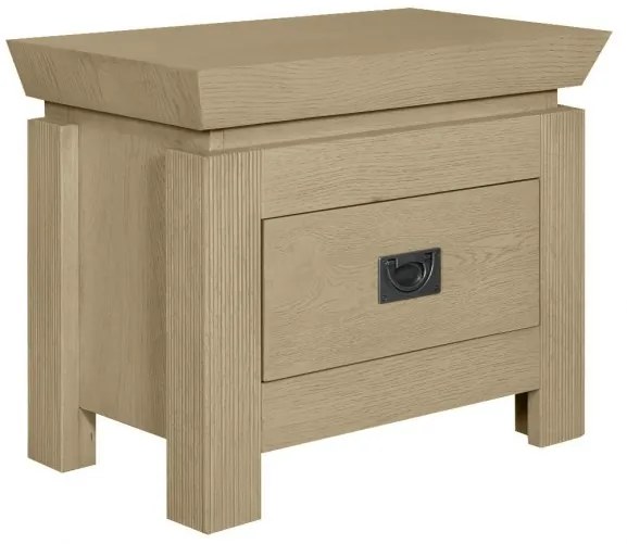 Noptiera Cu 1 Sertar Casablanca Crem Dune, 58.3 Cm