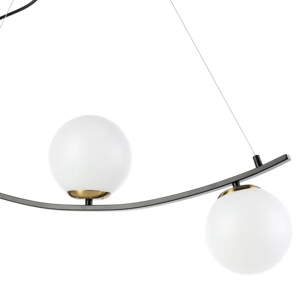 Lustră pe cablu ONLI TRIO 3xE14/6W/230V negru