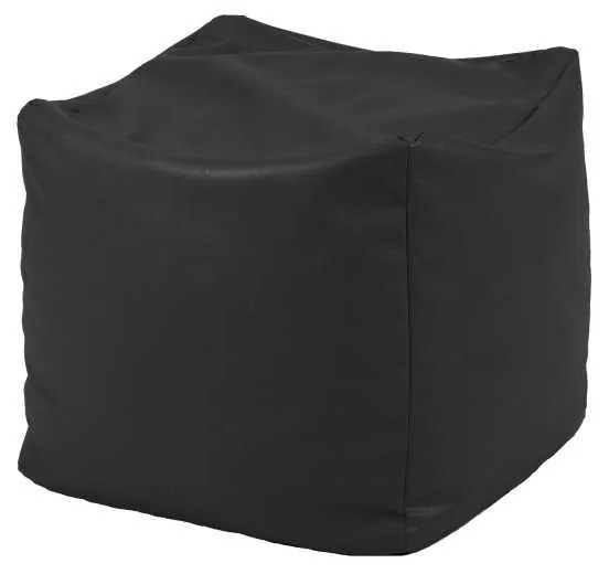 Taburet Cub, Material Impermeabil - Negru