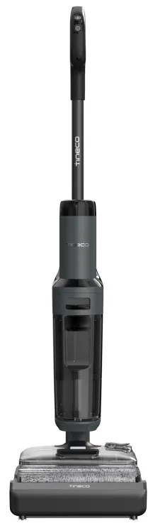 Aspirator vertical fara fir Tineco Floor One S6 Stretch Extreme, 220W, 18000 Pa, Uscat/Umed, Autonomie 40 min, 233 m², LED display, Asistent vocal, Negru