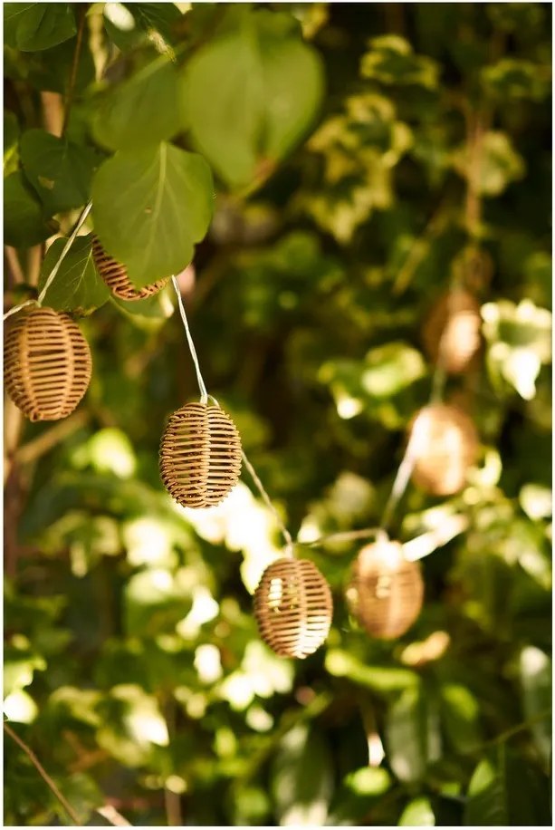 Ghirlandă luminoasă LED număr becuri 10 buc. cu baterii lungime 180 cm Carlisle – House Nordic