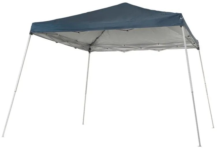 Cort de grădină/petrecere albastru - 3x3 m, prelată 210 g