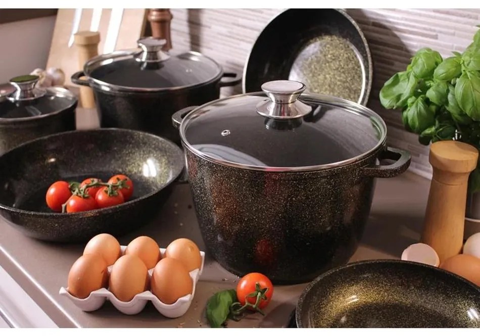 Kitchisimo Oală cu capac, 28 x 20 cm