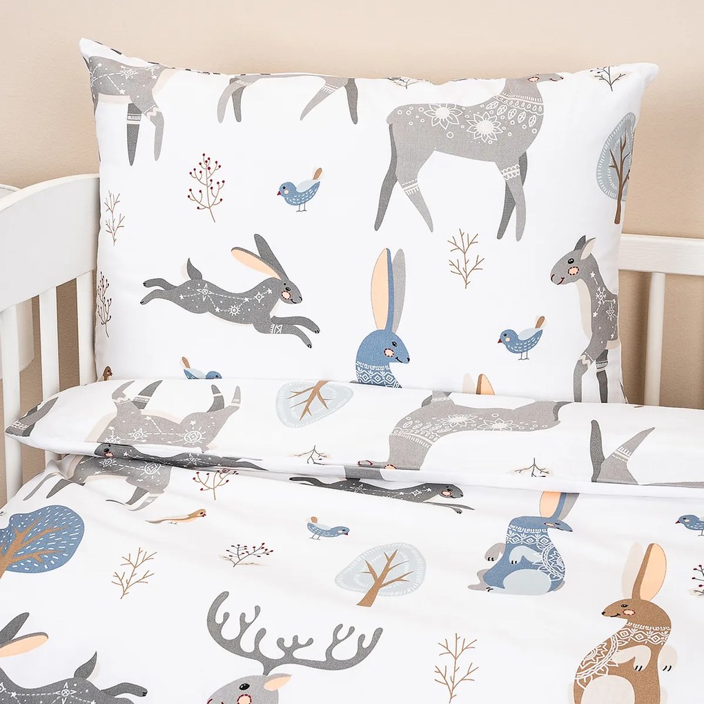 Lenjerie de pat pentru copii 4Home Boho woodland