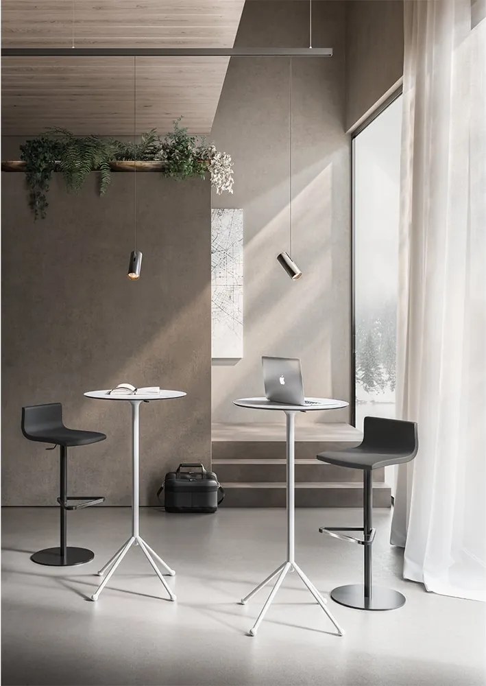 Kimbox lemn masiv Stool – Taburet tapitat
