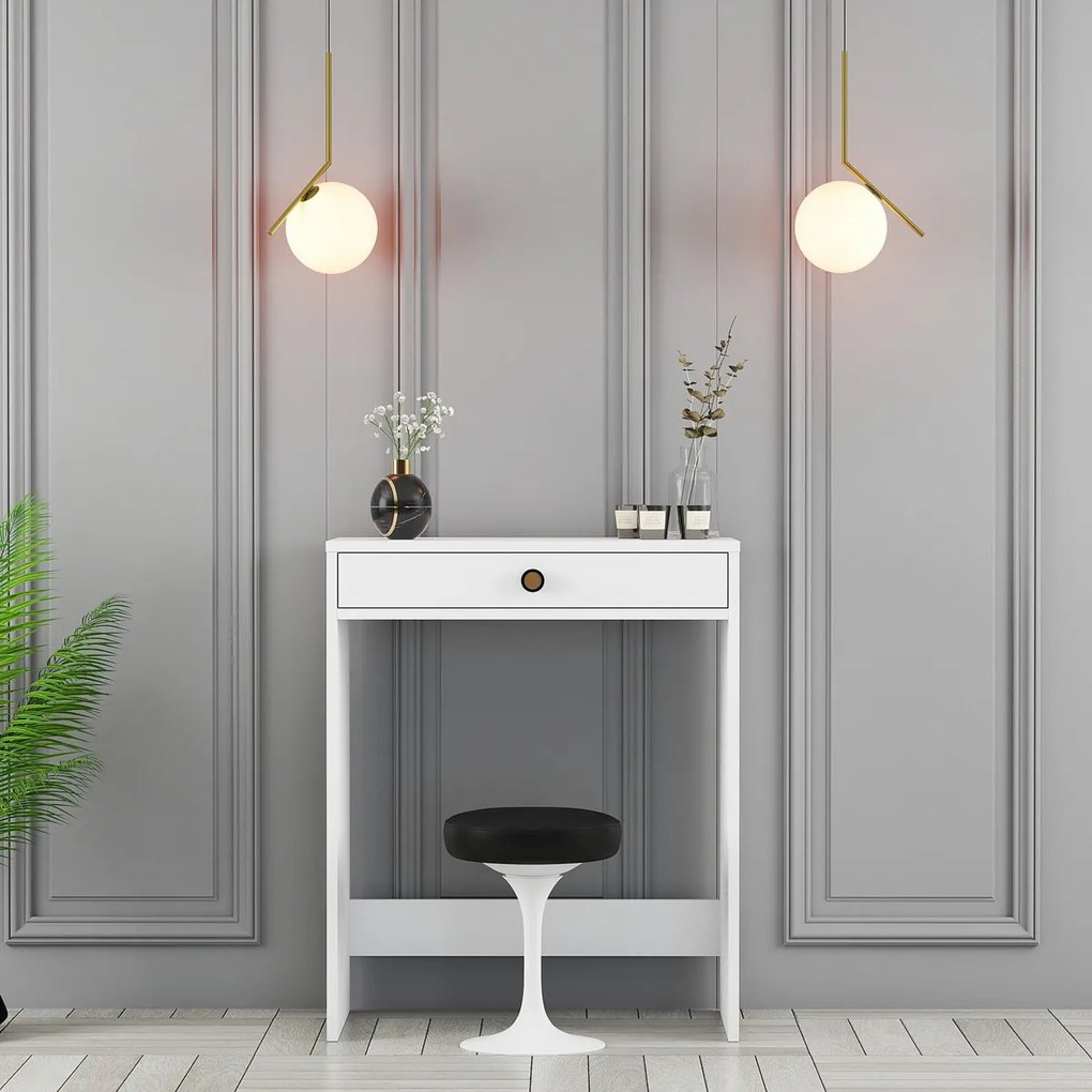 Măsuță de cosmetică Lizbon White