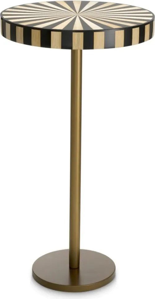 Masuta auxiliara LUX Blat Marquetry, Albany