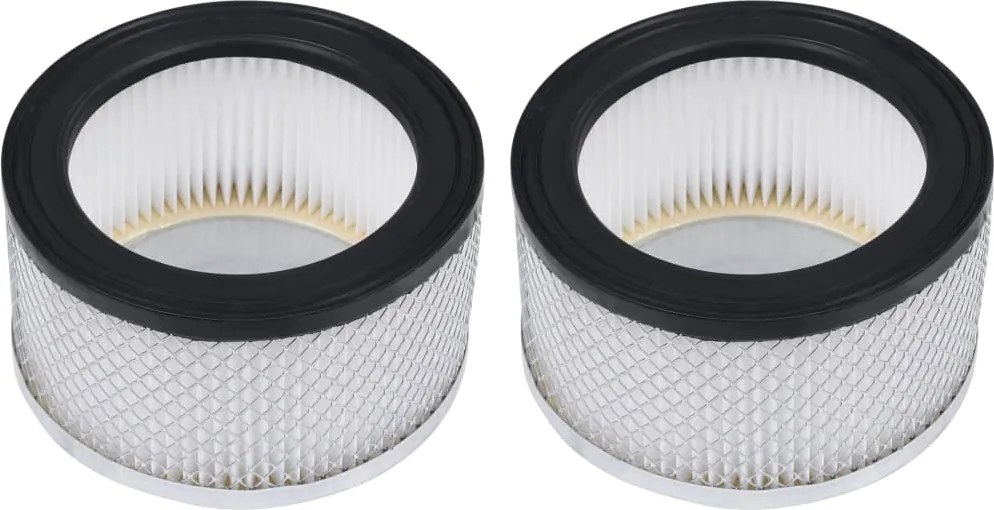 vidaXL Filtre HEPA pentru aspirator de cenușă, 2 buc., lavabile