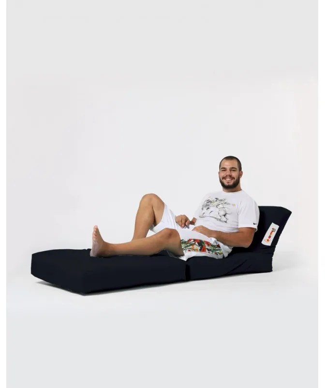 Fotoliu Puf Bean Bag Siesta Sofa Bed Pouf - Black