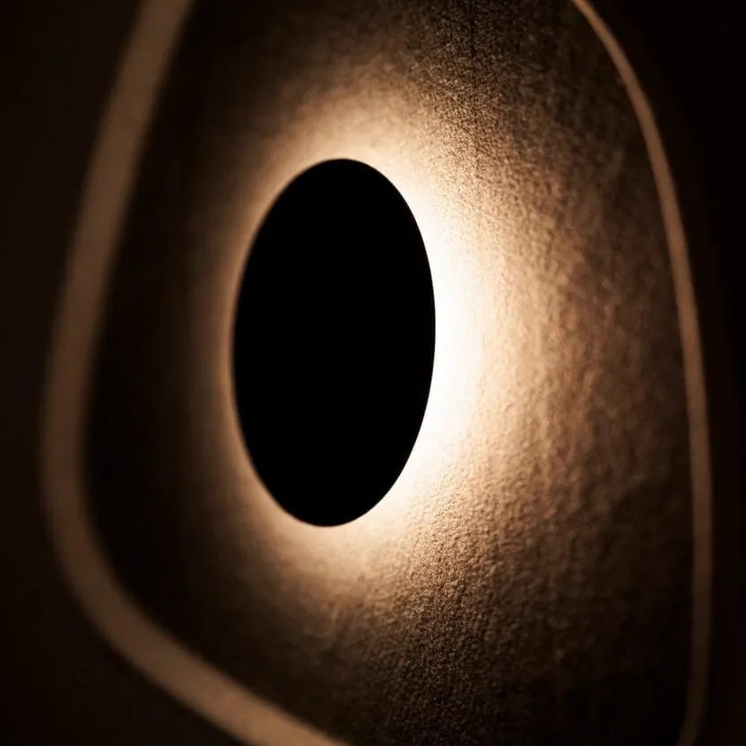 Aplica de perete LED design decorativ Deux crem