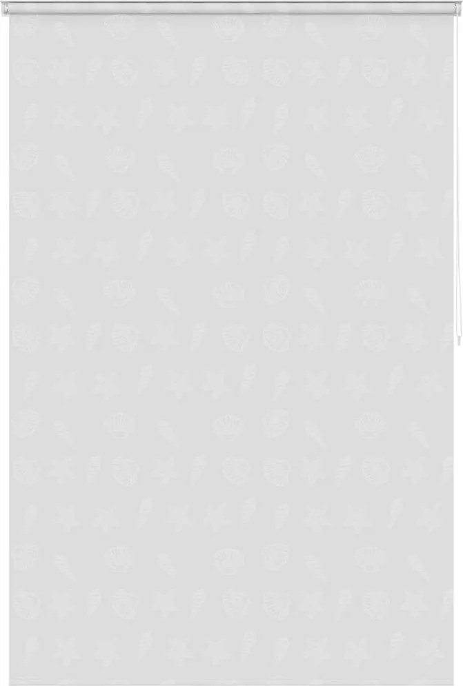 vidaXL Roletă perdea de duș 140x240 cm Model stea de mare