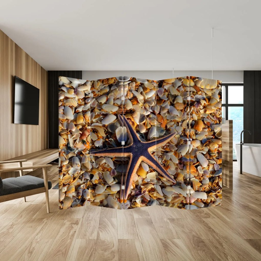 Paravan - Stea de mare (210x170 cm)