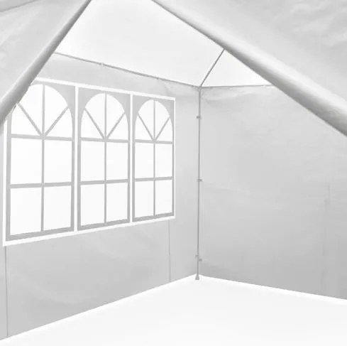 CORT PAVILION DE GRĂDINĂ 3x3 110g/m2 ALB GARDEN