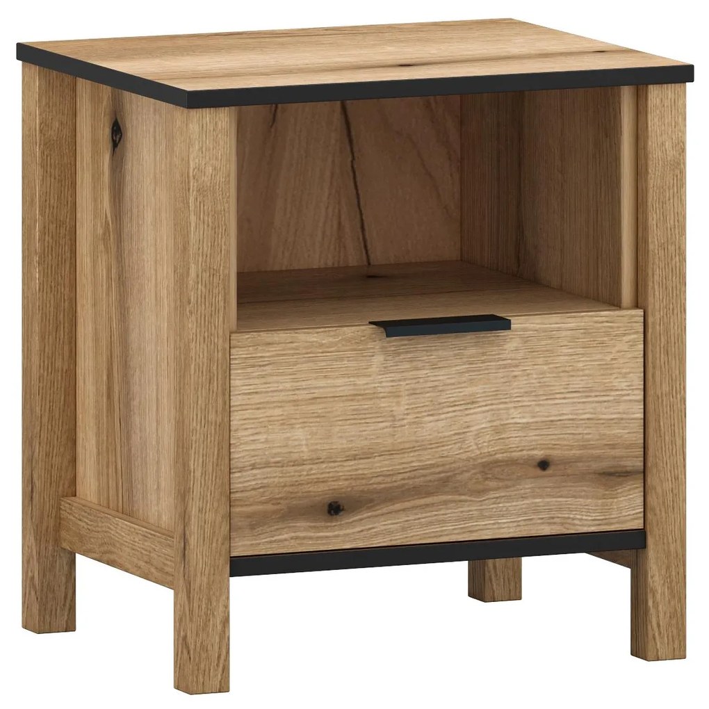 Set 2buc noptiere Hemos (stejar evoke). 1116860