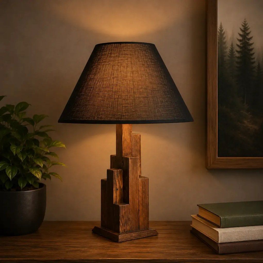 Lampadar lemn, Homs,seria lx,40053