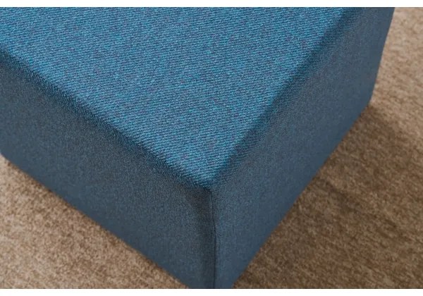 Taburet CUBI 40 x 40 cm albastru