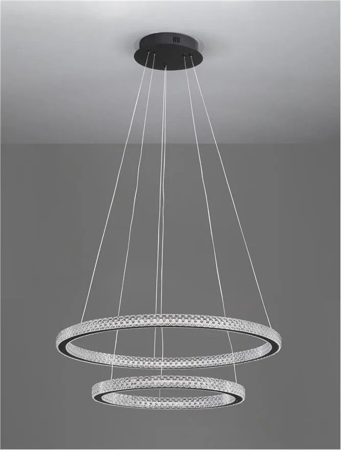 Lustra LED suspendata moderna design elegant GINEVRA 54W