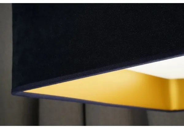 Brilagi-LED Lampă LED dimabilă VELVET SQUARE LED/36W/230V Wi‑Fi Tuya+telecomandă, albastru închis