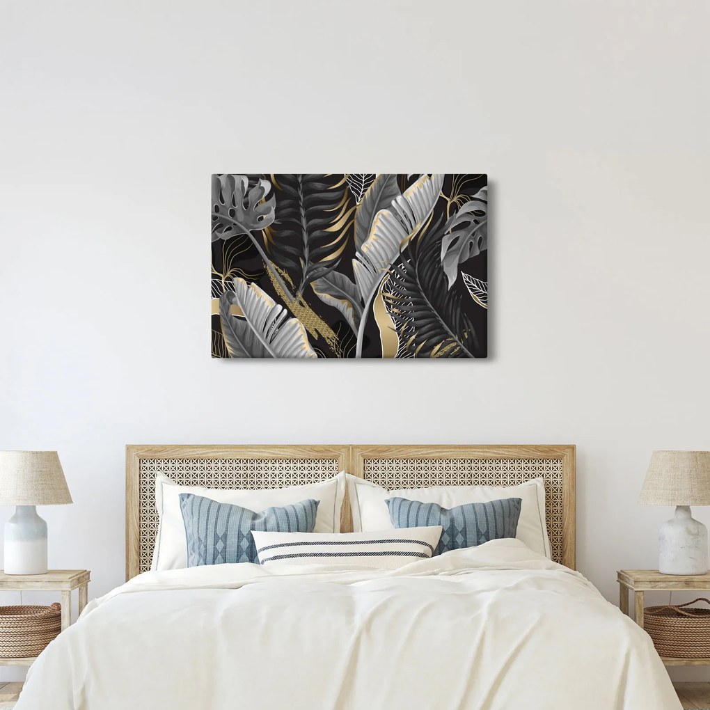Tablou - Jungla de aur (90x60 cm)