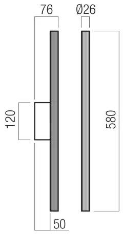 Redo 01-4059 - Aplică de perete LED reglabilă NIKOS, 10W, 230V, CRI 90, negru