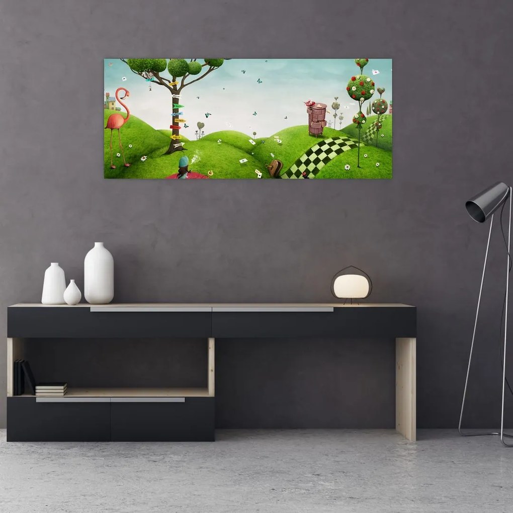 Tablou - Peisaj minunat (120x50 cm)