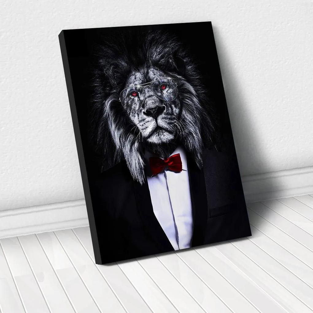Tablou Canvas - Corporate lion 80 x 120 cm