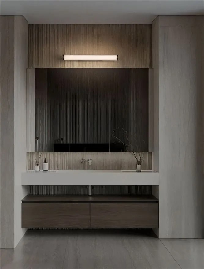 Aplica de perete LED baie IP44 MISTY negru