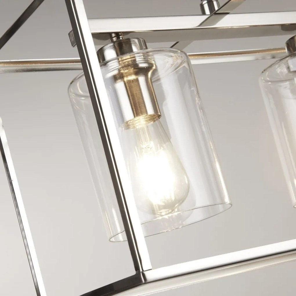 Lustra suspendata metal stil industrial decorativ Belle 3L