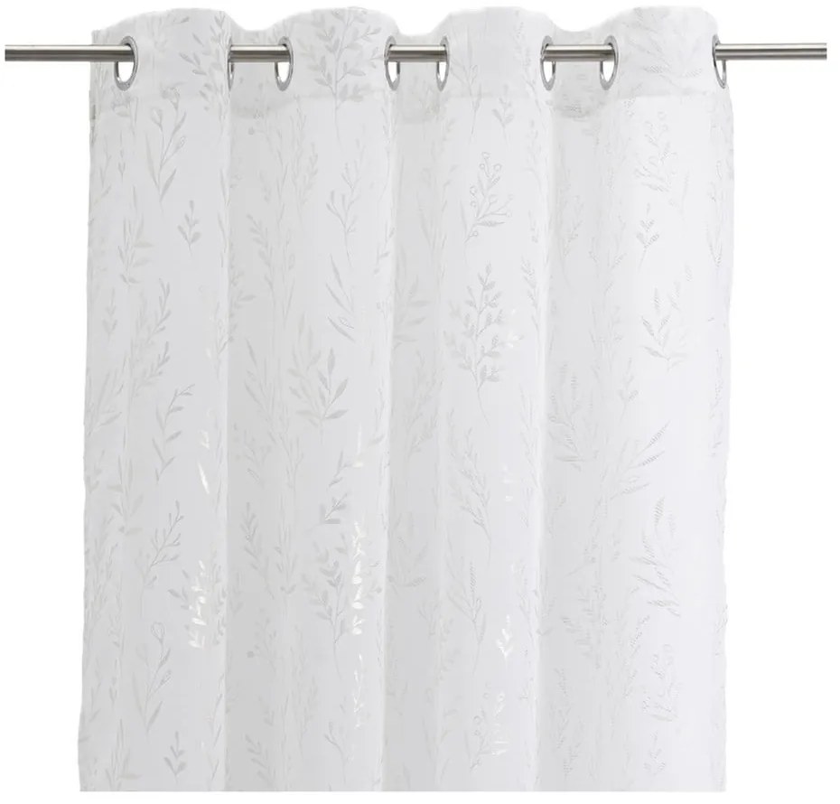 Perdea albă-argintie 140x260 cm Buds – Casa Selección