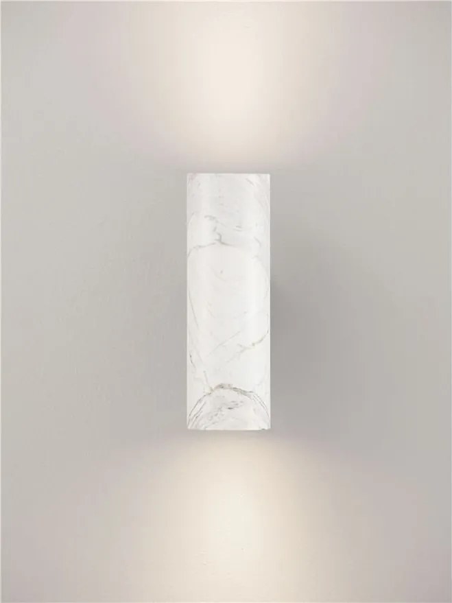 Aplica de perete din marmura alba Olvio