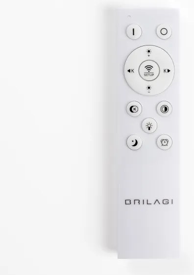 Brilagi - Lustră LED dimabilă suspendată pe cablu FALCON II LED/67W/230V Ø 40 cm, albă + telecomandă