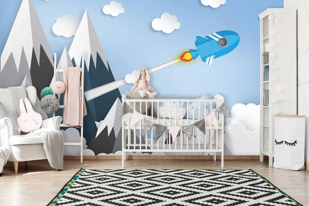 Fototapet - Drum spațial (254x184 cm)