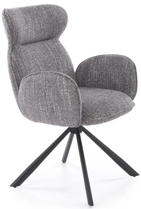 Scaun K571 stofa gri H93 cm