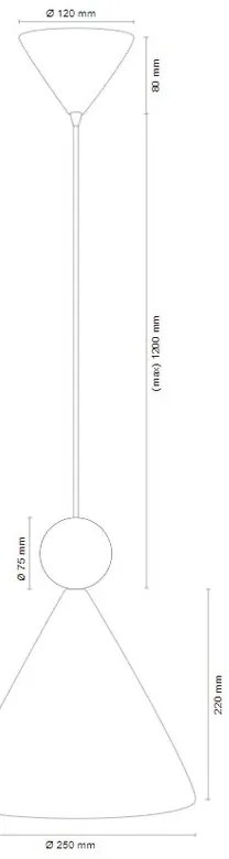 Pendul design scandinav KEGEL