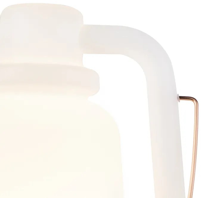 Lampă de podea albă 51 cm IP44 - Storm Large