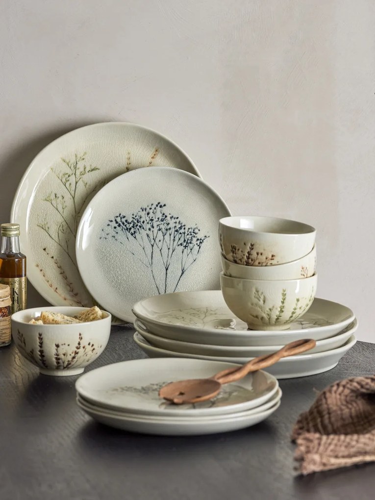 Set vesela Bea 12 piese, din ceramica glazurata