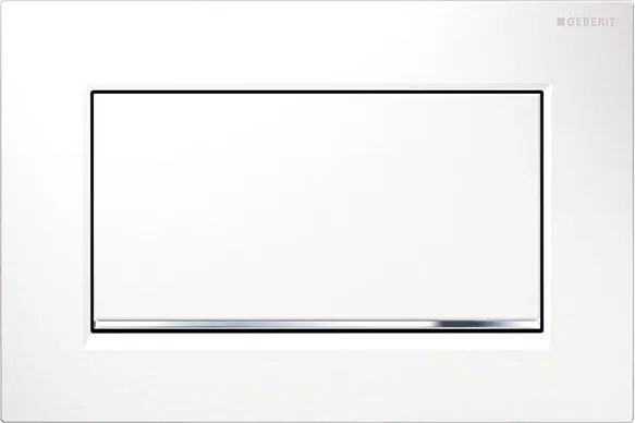 Clapeta de actionare Geberit Sigma30 alb mat lacuit