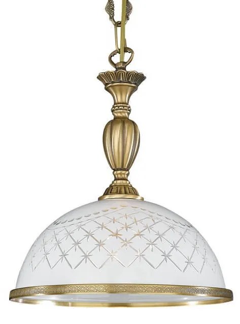 Pendul clasic design italian din alama, sticla 7002 RA-L. 7002/28