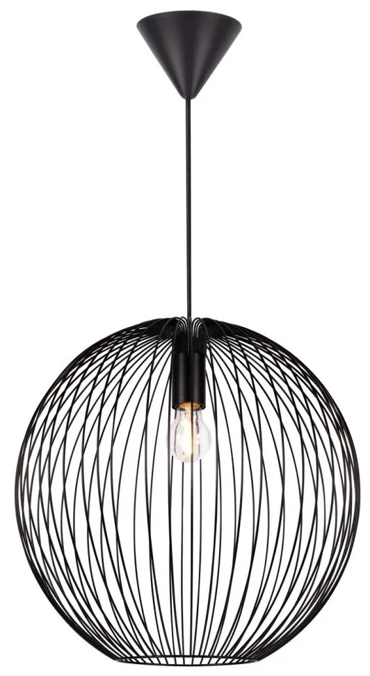 Pendul design modern Beroni 45 negru