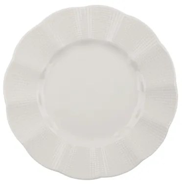 Set de veselă, 24 piese, porțelan alb