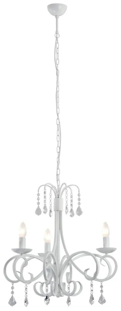 Pendul design modern Diadema alb