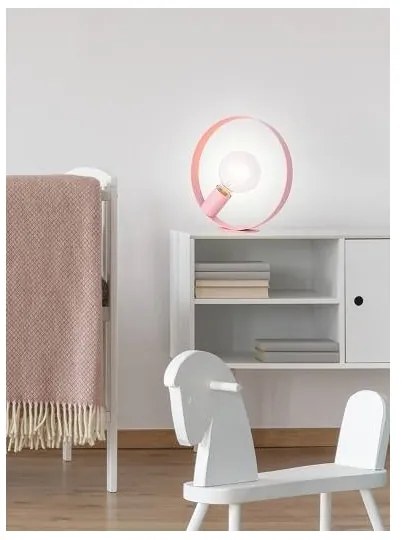 Lampă de masă NEXO 1xE27/40W/230V roz