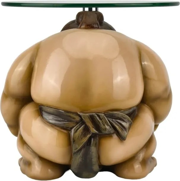 Masuta laterala rotunda bej SUMO 30cm