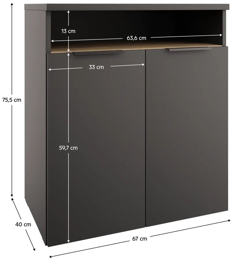 Dulap ADAPO 04, antracit