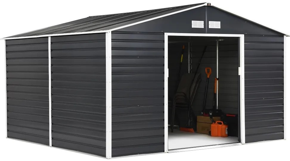 Casa de scule din metal Lahti 3,4 x 3,2 m Magazin Boss antracit