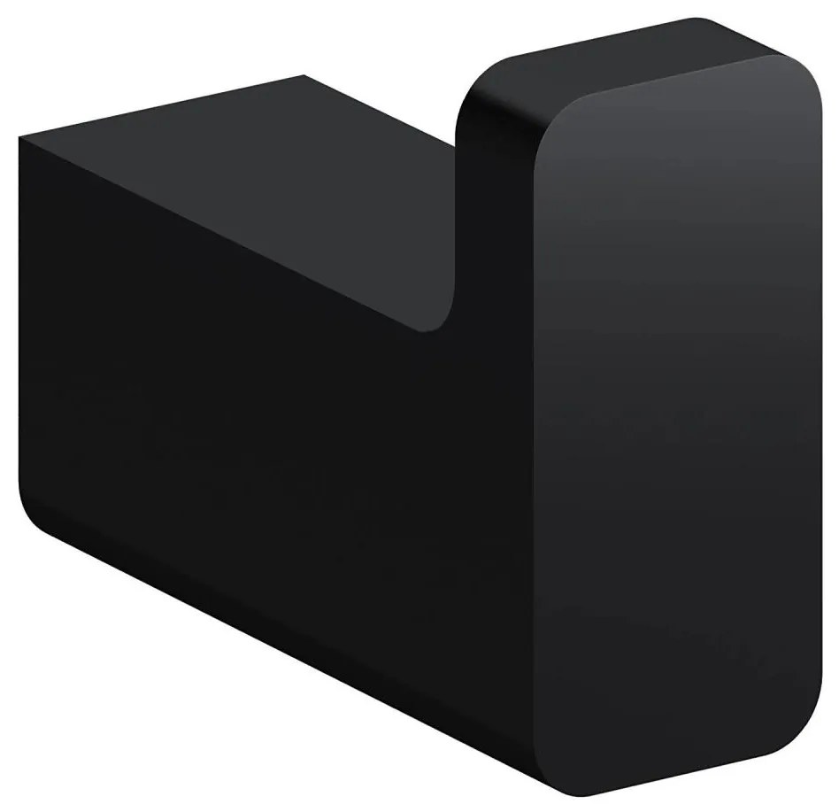 Suport de perete pentru prosoape OMNIRES NL80110BL NELSON negru mat