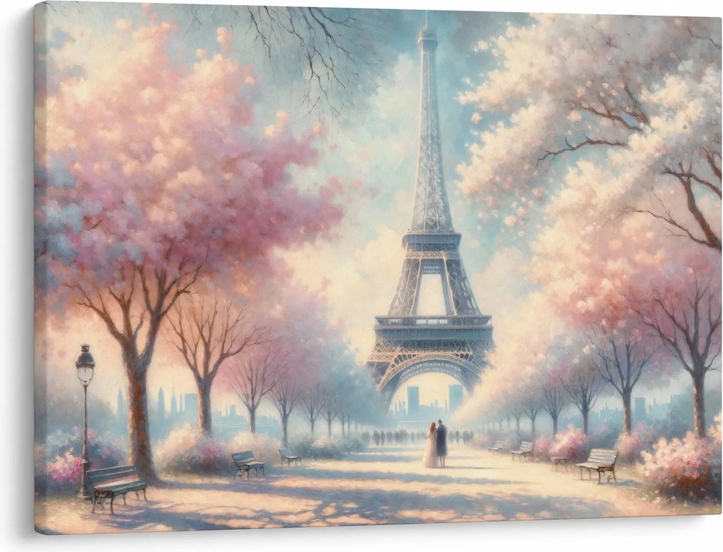 Tablou – Primăvară la Paris (70x50 cm)
