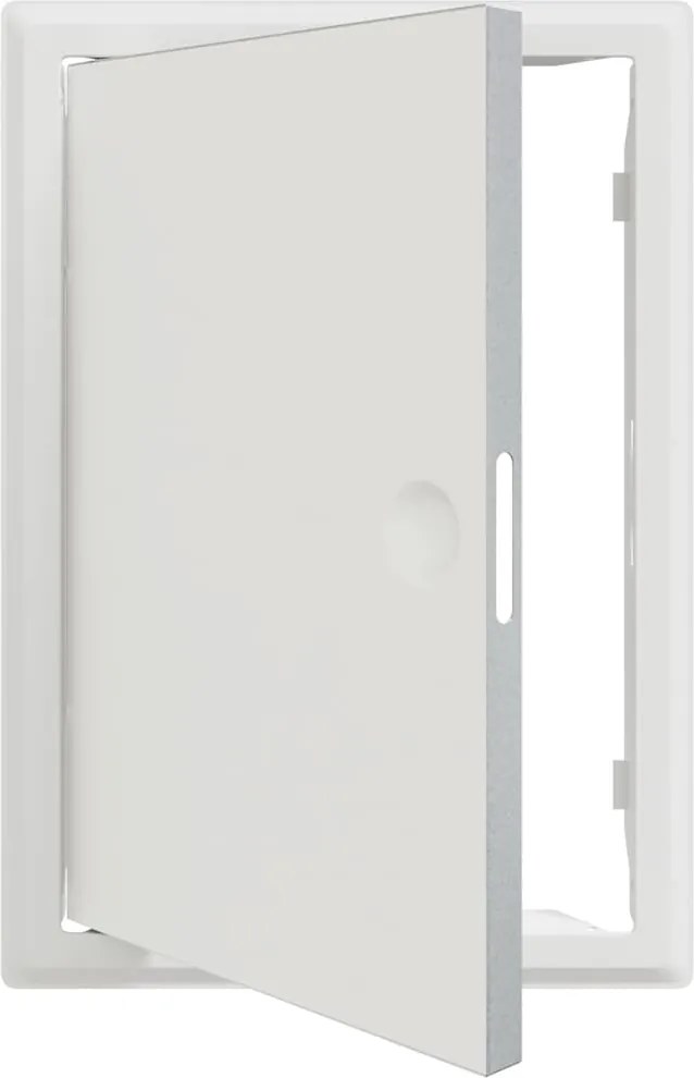 vidaXL Panou de Acces Alb 63 x 33 x 3 cm Oțel