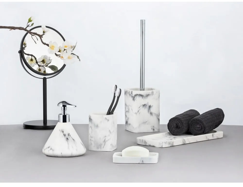 Tavă pentru baie Wenko Desio, alb - gri